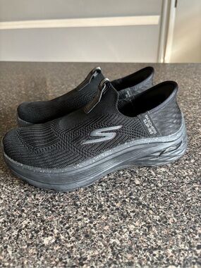 Skechers Black Slip-Ins Sneakers Size 6 Wide Worn Once